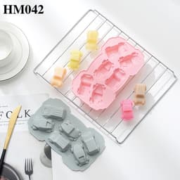 Khuôn silicon tạo hình xe ô tô dùng làm đá, thạch rau câu, bánh hay trang trí handmade – HM042 5