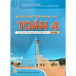 Sách - Bài tập phát triển năng lực Toán lớp 4 tập 1+2 (HEID) 1