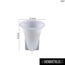 Khuôn silicon hình tháp làm nến thơm hay đèn ngủ epoxy resin chuẩn DIY - HM070 7