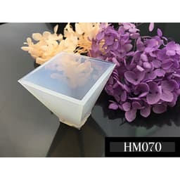 Khuôn silicon hình tháp làm nến thơm hay đèn ngủ epoxy resin chuẩn DIY - HM070 5