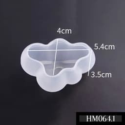 Khuôn silicon hình đám mây 3D phù hợp tạo hình độc đáo đủ kích thước - HM064 4