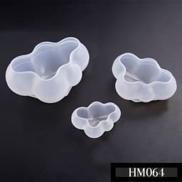 Khuôn silicon hình đám mây 3D phù hợp tạo hình độc đáo đủ kích thước - HM064 1