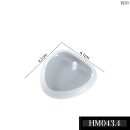 Khuôn silicon mặt dây chuyền pha lê dùng resin handmade đủ hình dạng chuẩn DIY – HM043 6