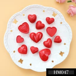 Khuôn bánh tạo hình trang trí hình trái tim tạo hình trang trí đẹp - HM047 1