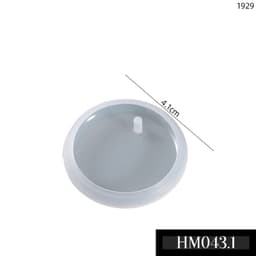 Khuôn silicon mặt dây chuyền pha lê dùng resin handmade đủ hình dạng chuẩn DIY – HM043 3
