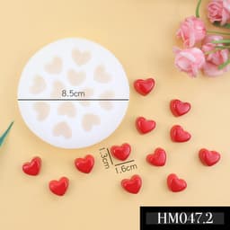Khuôn bánh tạo hình trang trí hình trái tim tạo hình trang trí đẹp - HM047 4