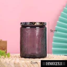 Hủ thủy tinh đựng nến thơm hay hũ làm nến thơm handmade chuẩn DIY – HM203 3
