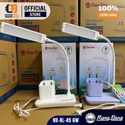 Đèn bàn học cảm ứng Rạng Đông RD-RL-45 6W 3 chế độ ánh sáng dịu chống cận cho bé 4