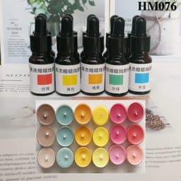Màu nước pha nến thơm handmade đậm đặc chai 10ml - HM076 1