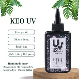 Keo UV Resin cứng làm đồ trang sức DIY – Keo UV chuyên làm đồ trang sức handmade HM5200.5.6 2