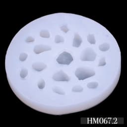 Khuôn silicon hình sỏi, đá tạo hình trang trí độc đáo handmade - HM067 2