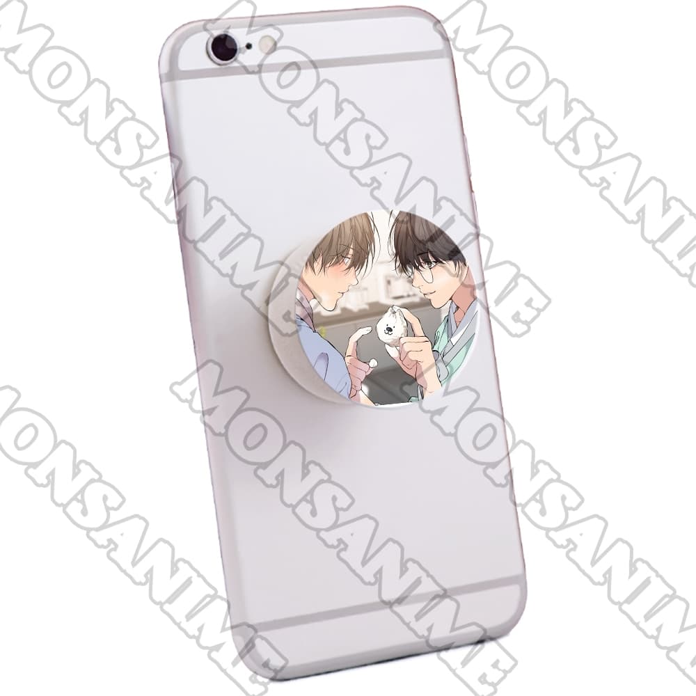 Giá đỡ điện thoại pop socket Lạc giữa những tầng mây Lost in the cloud BL boylove chibi tiện lợi xinh xắn