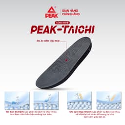 Dép SANDALS Clogs PEAK TAICHI Êm Ái Thoáng Khí Thiết Kế Thời Trang Phong Cách ET42811L ET52391L 2