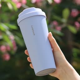Ly giữ nhiệt LocknLock 550ml Xanh Nhạt LHC3249LBLU, Hàng chính hãng, thép không gỉ 316L -JoyMall 3
