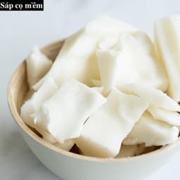 Sáp nguyên liệu làm nến thơm, mỹ phẩm - Sáp ong, sáp đậu nành, sáp cọ mềm nguyên chất tự nhiên handmade chuẩn DIY 2