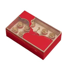 Hộp trà quà tặng nắp đan tre loại 12-18 lon trà - HVL TEA 5