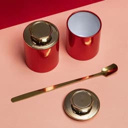Hộp trà quà tặng nắp đan tre loại 12-18 lon trà - HVL TEA 4