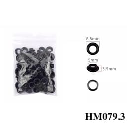 Khoen lỗ sáp thơm bộ 10 cái 5mm tiện lợi làm nến thơm handmade - HM079 8
