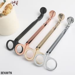 Kéo cắt bấc nến - Bộ dụng cụ nến thơm bằng sắt không gỉ chuẩn DIY - HM078 1