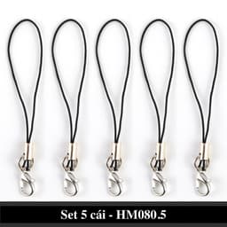 Dây móc khóa nhiều màu tiện lợi dùng làm trang sức điện thoại - SET 5 Móc treo đồ handmade tiện lợi 8