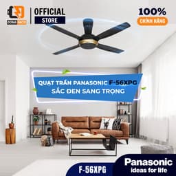| Hỏa tốc | Quạt trần Panasonic F-56XPG 4 cánh có remote điều khiển từ xa bảo hành 12 tháng 6