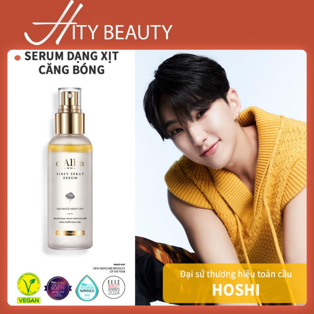Xịt khoáng căng bóng da d'Alba White Truffle Prime, Supreme Intensive / First Spray / Vital 50ml 100ml - Hity Beauty
