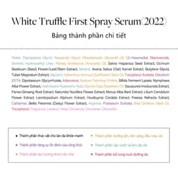 Xịt khoáng căng bóng da d'Alba White Truffle Prime, Supreme Intensive / First Spray / Vital 50ml 100ml - Hity Beauty 9