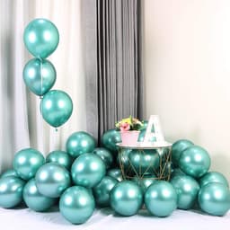 [GIÁ SỈ] Set 50 Bóng Bay Mạ Chrome Siêu Nhũ Trang Trí Sinh Nhật ,Bong Bóng Trang Trí Phòng Cưới, Sự Kiện 5