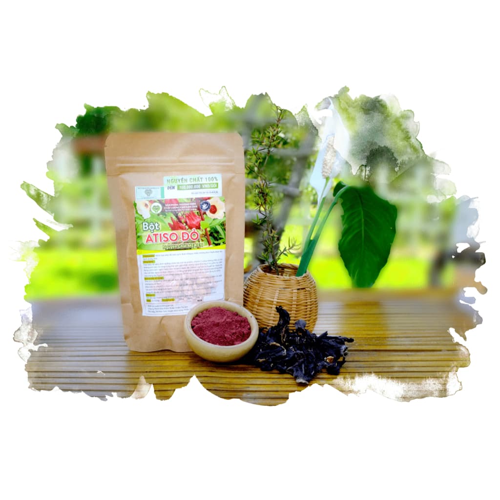 BỘT ATISO ĐỎ NGUYÊN CHẤT MẸ KEN (100g)