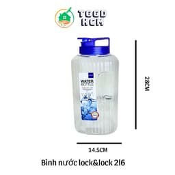 Bình lock&lock- bình đựng nước- bình đựng trà sữa- bình nước để tủ lạnh- 1l5-2l1-2l6 5