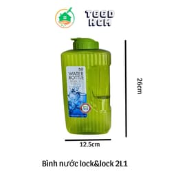 Bình lock&lock- bình đựng nước- bình đựng trà sữa- bình nước để tủ lạnh- 1l5-2l1-2l6 4