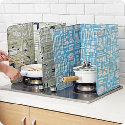 Tấm chắn dầu mỡ bếp ga in hoạ tiết 3D cao cấp,chịu nhiệt tốt an toàn với người sủ dụng 8