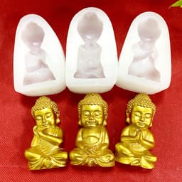 Khuôn silicone tượng phật đủ loại khuôn 3D các loại tượng phật khác nhau - HM026 3