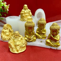 Khuôn silicone tượng phật đủ loại khuôn 3D các loại tượng phật khác nhau - HM026 2