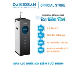 Máy lọc nước ion kiềm tươi Daikiosan DN104 1 chức năng kiềm [Hàng chính hãng] 1