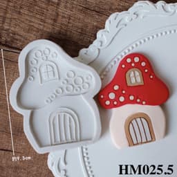 Khuôn silicon cây nấm tạo hình trang trí làm nến thơm hay bánh kẹo ngọt  handmade chuẩn DIY - HM025 7