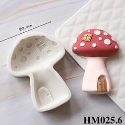 Khuôn silicon cây nấm tạo hình trang trí làm nến thơm hay bánh kẹo ngọt  handmade chuẩn DIY - HM025 9