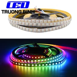 LED DÂY FULL MÀU WS2815 96LED/MÉT HỎNG 1 LED CÁC LED KHÁC VẪN HOẠT ĐỘNG 12V DÂY 1 MÉT 4