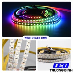 LED DÂY FULL MÀU WS2815 96LED/MÉT HỎNG 1 LED CÁC LED KHÁC VẪN HOẠT ĐỘNG 12V DÂY 1 MÉT 7