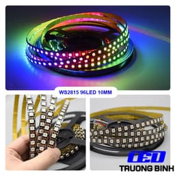 LED DÂY FULL MÀU WS2815 96LED/MÉT HỎNG 1 LED CÁC LED KHÁC VẪN HOẠT ĐỘNG 12V DÂY 1 MÉT 8