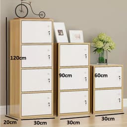 Tủ Gỗ. 4 Cánh 120x30x20CM/ 3 cánh 90x30x20CM/ 2 cánh 60x30x20CM 1