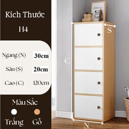 Tủ Gỗ. 4 Cánh 120x30x20CM/ 3 cánh 90x30x20CM/ 2 cánh 60x30x20CM 4