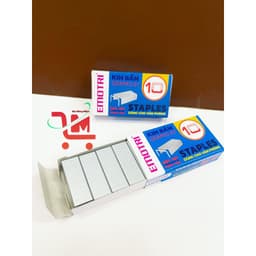 1 Gói, 20 Hộp Kim Bấm Số 10 EMOTRI GRAPAS-01/1 Hộp 1000 Kim, Nhỏ Gọn Tiện Lợi,Làm Từ Thép Cứng, It Cong Hoặc Gãy Khi Bấm 2