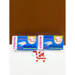 1 Gói, 20 Hộp Kim Bấm Số 10 EMOTRI GRAPAS-01/1 Hộp 1000 Kim, Nhỏ Gọn Tiện Lợi,Làm Từ Thép Cứng, It Cong Hoặc Gãy Khi Bấm 4