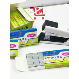 1 Gói Gồm 10 Hộp Kim Bấm Số 3(24/6) GSTAR,Dùng Cho Bấm Kim Loại Lớn,Làm Từ Thép Cứng, It Bị Cong Khi Bấm(1 Hộp 1000 Kim) 5