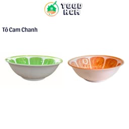 Tô 6 - 15cm Nhựa Chanh Cam MELANIE  Cao Cấp Chịu Nhiệt 150* 2