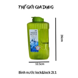 ( Giao Màu Ngẫu Nhiên ) Bình nước uống- bình nước để tủ lạnh- đựng trà sữa- bình LOCK&LOCK 4