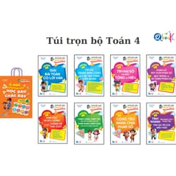Sách - Túi Trọn Bộ Toán Học Chuyên Sâu Học Đâu Chắc Đấy Lớp 4 - Cả năm ( 8 Cuốn ) 1
