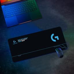 Lót chuột văn phòng logitech nhỏ vừa lớn bo viền chắc chắn 3