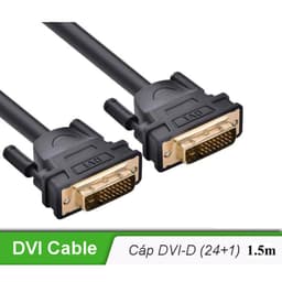 Cáp DVI dài 1.5m – Đầu mạ vàng, chống nhiễu – Hỗ trợ độ phân giải Full HD 1920x1080P 2